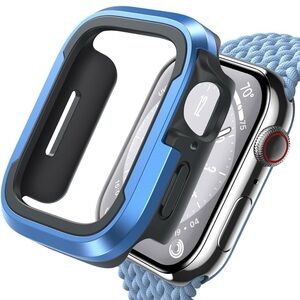 Aluminum Rugged Case Armor Designed for Apple Watch Case Series 8/SE2/7/6/SE/5/4